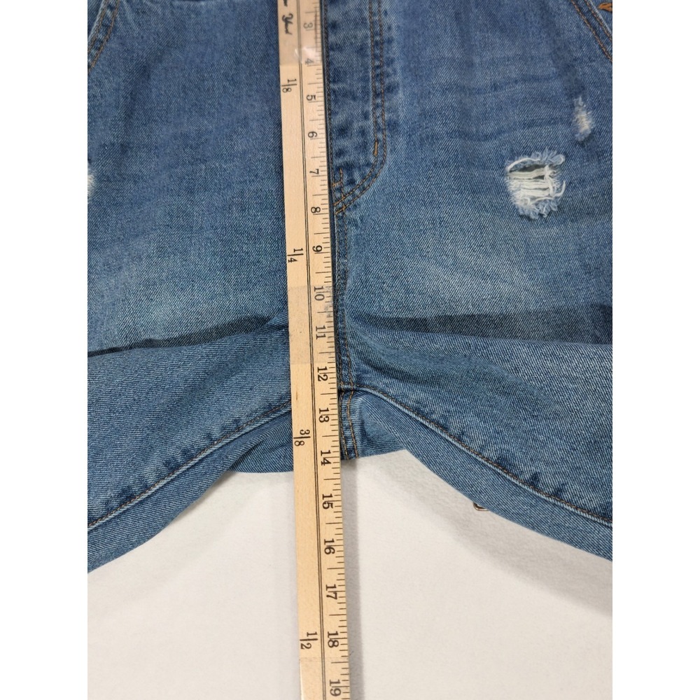WAX Jean Collection Jean Overall Ripped Size M - Picture 9 of 10